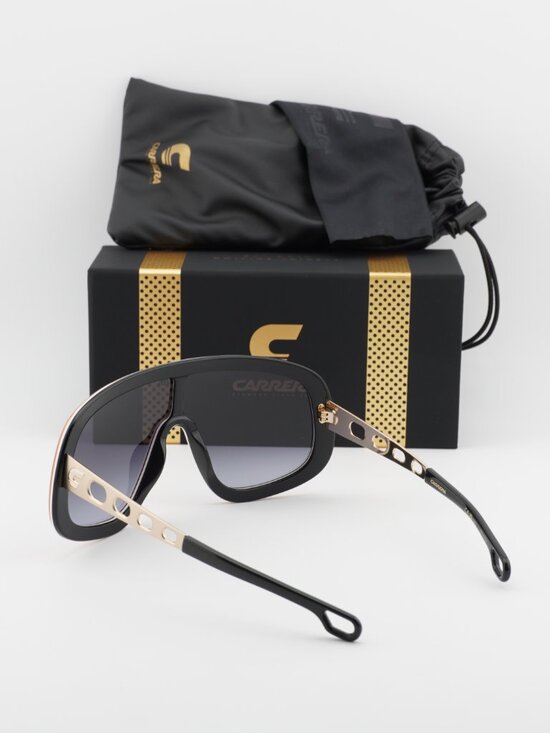 Carrera FLAGLAB 17 0C3E 9O Shield Sunglasses - Orange / Grey main image 5